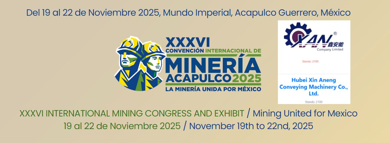 Wir laden Sie ein, uns beim XXXVI. INTERNATIONALEN BERGBAUKONGRESS UND AUSSTELLUNG vom 19. bis 22. November (Acapulco, Guerrero, Mexiko) zu besuchen